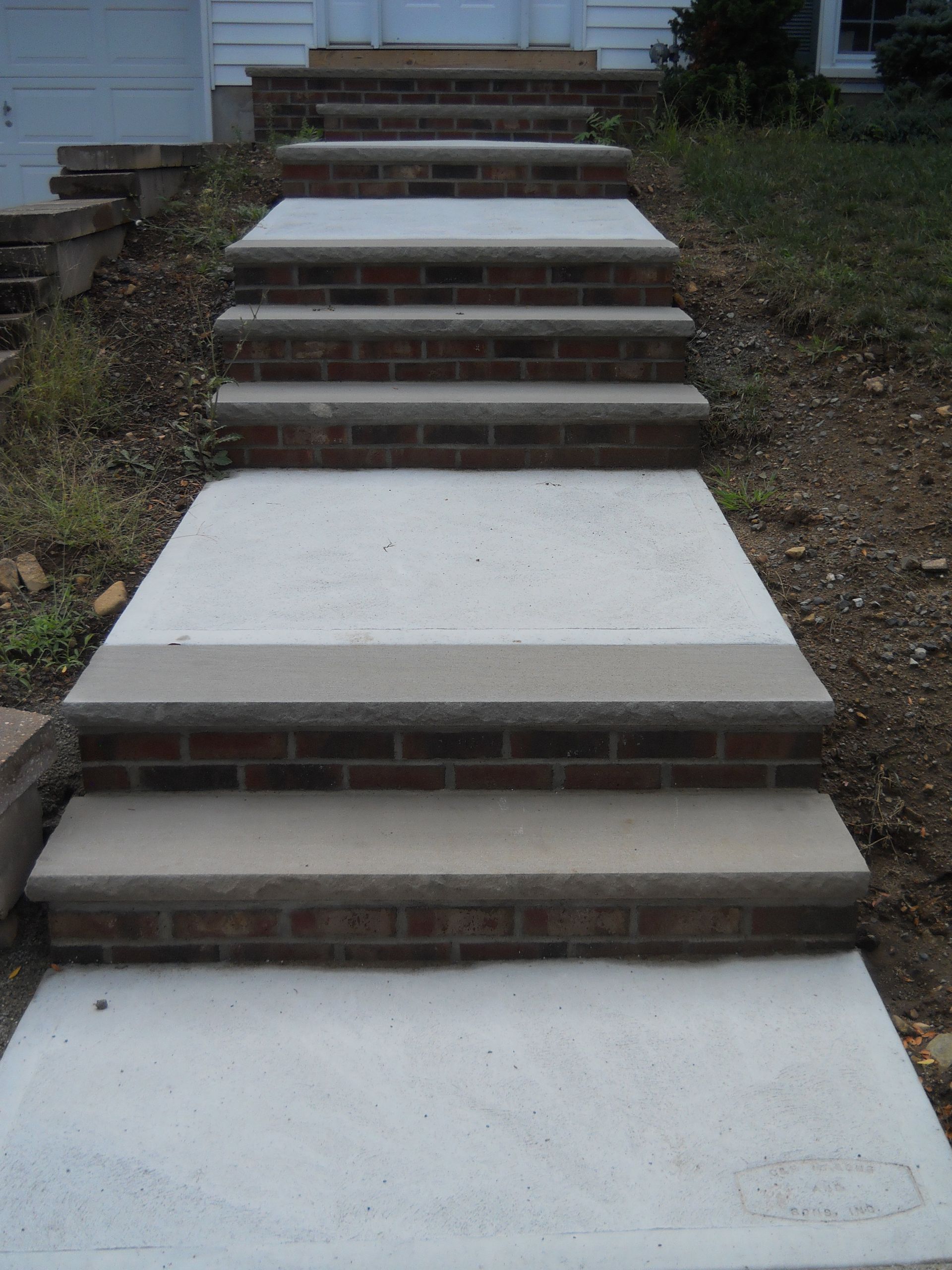 Sidewalks and Stairs at C&P Masons