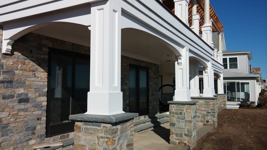 Veneer work by C&P Masons