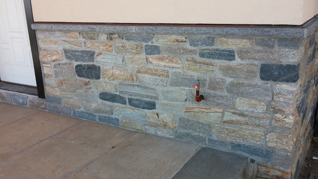 Veneer work by C&P Masons