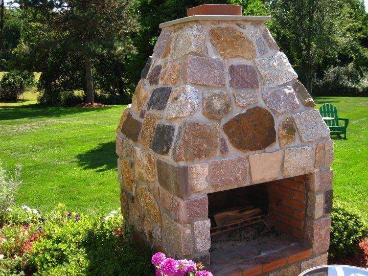 Outdoor Living Fireplace