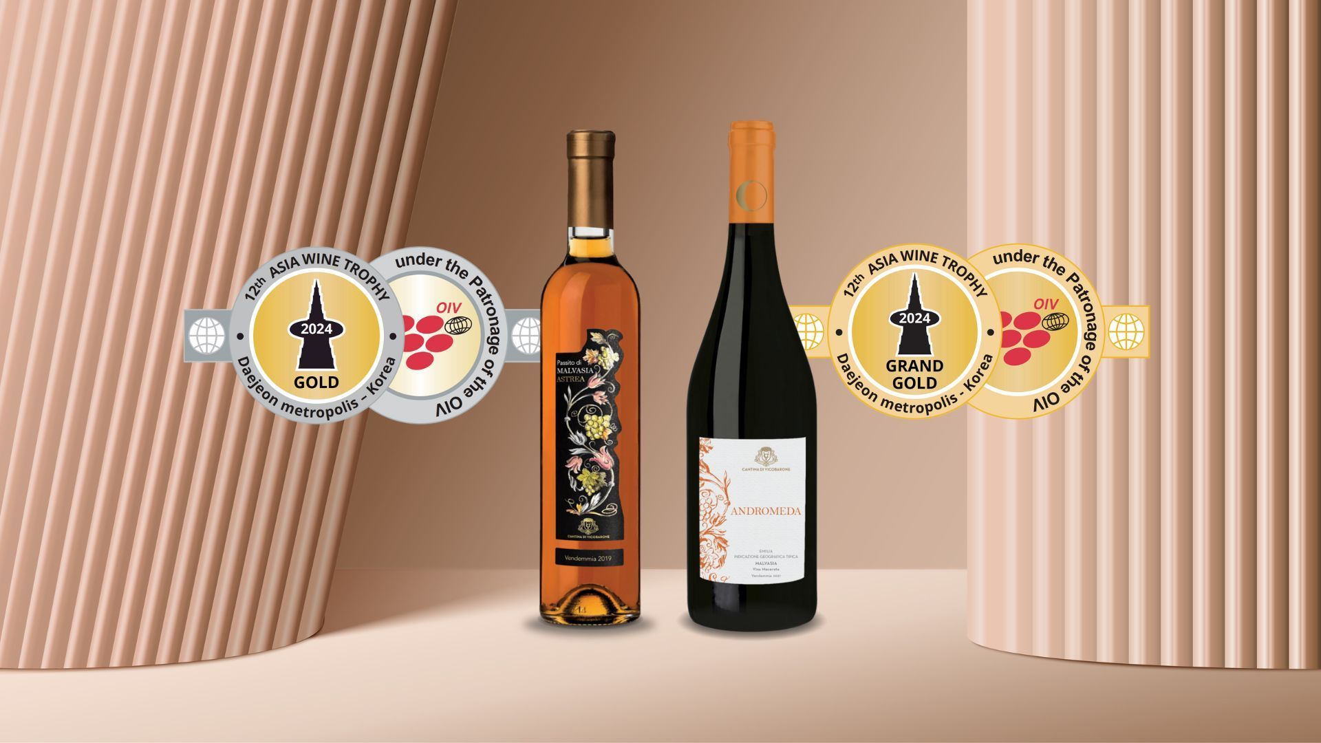 Cantina Vicobarone trionfa all’Asia Wine Trophy 2024