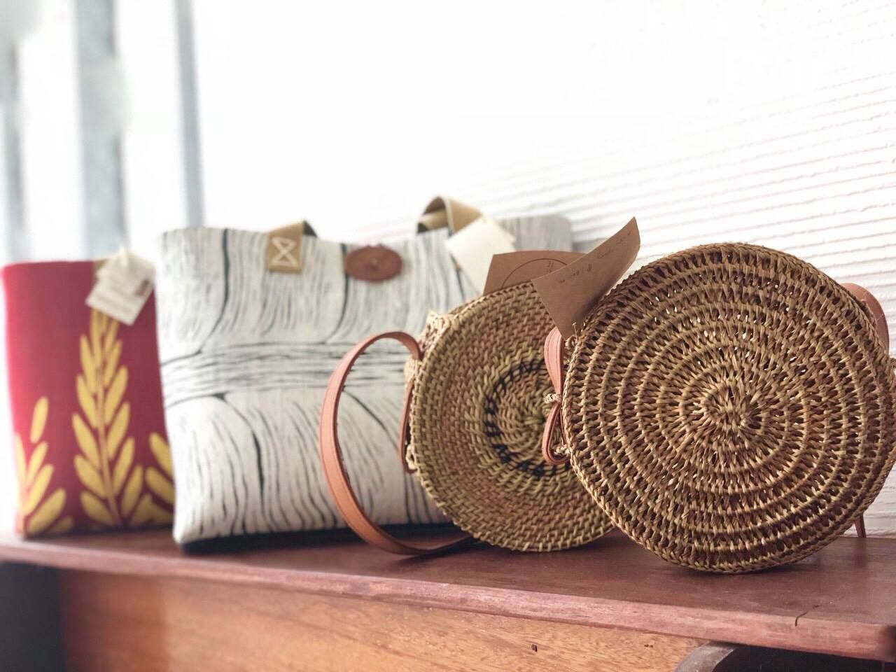Locally made bags in Puerto Princesa Palawan