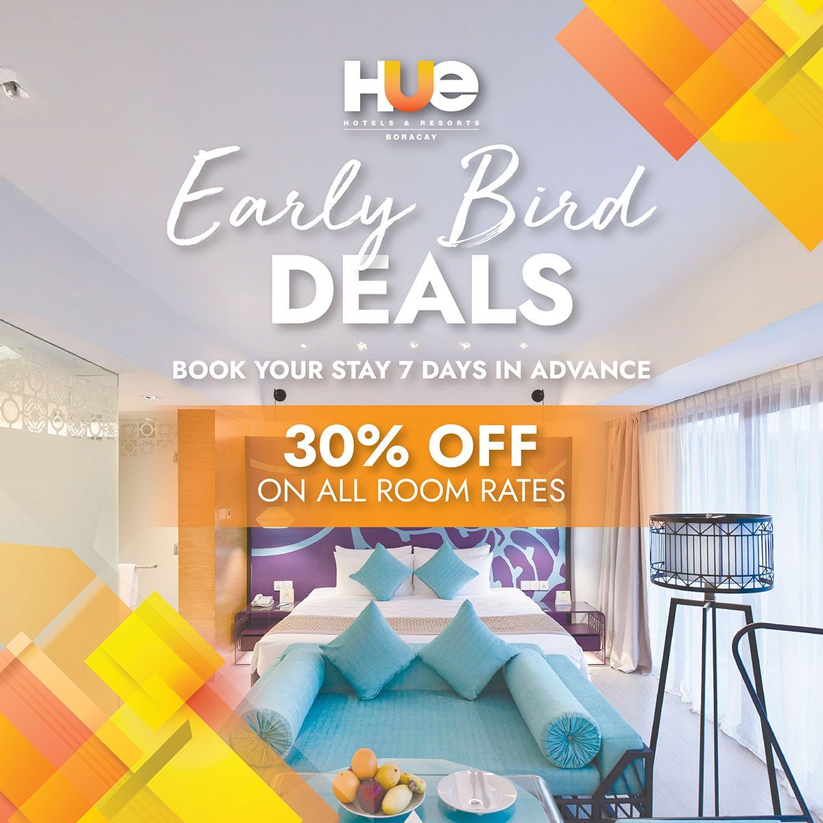 Advance purchase promo at Hue Hotel Boracay