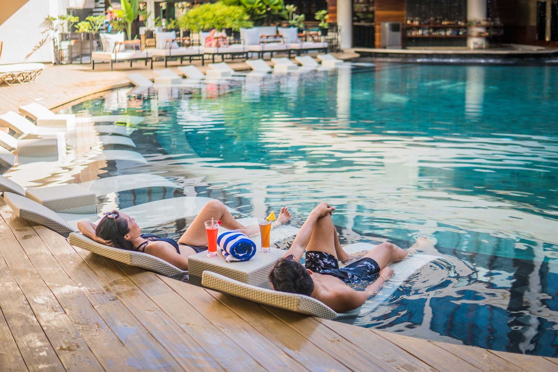 Hue Boracay swimming pool for families with kids
