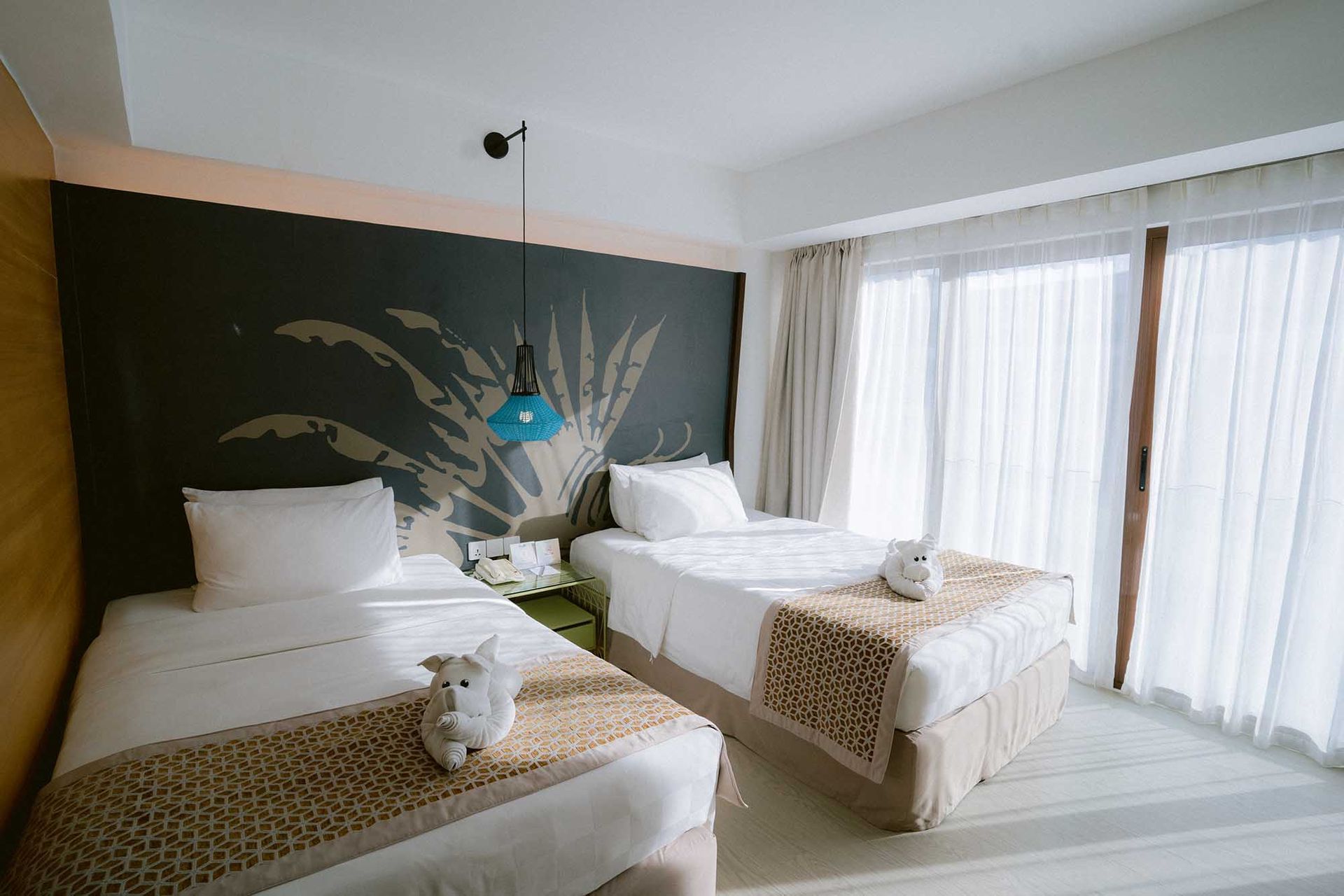 Vibrant room at Boracay hotels station 2