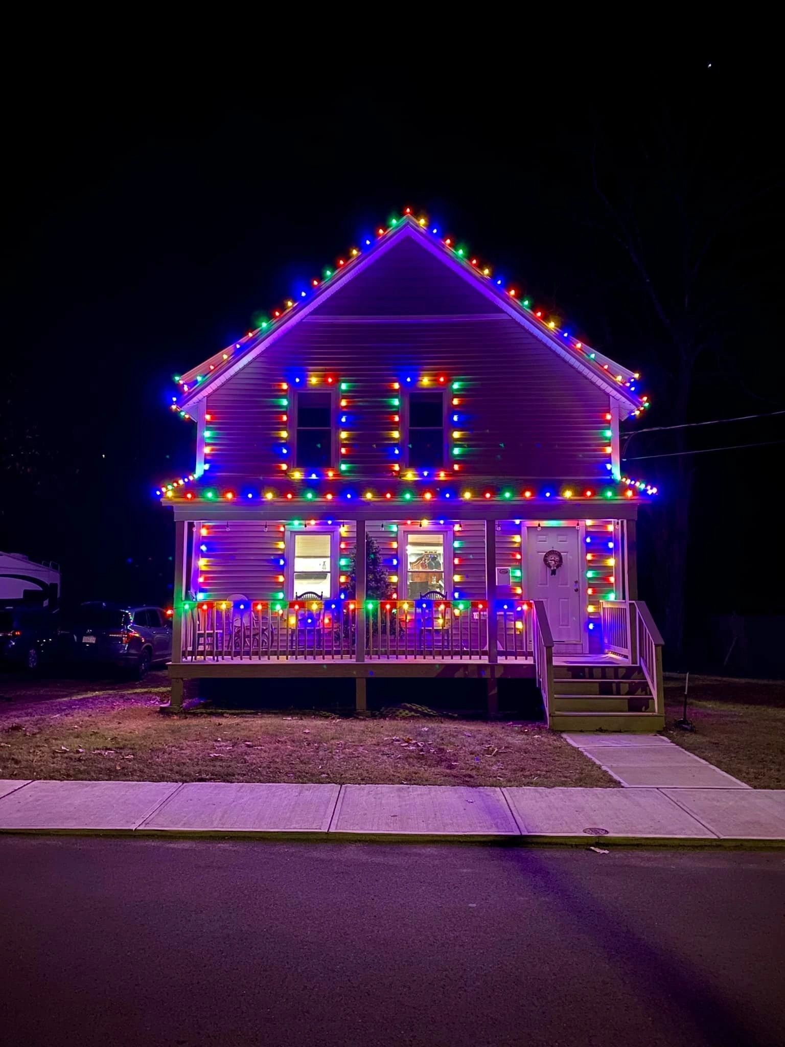 christmas & holiday light installations, west & central ma, ginger cat sealcoating