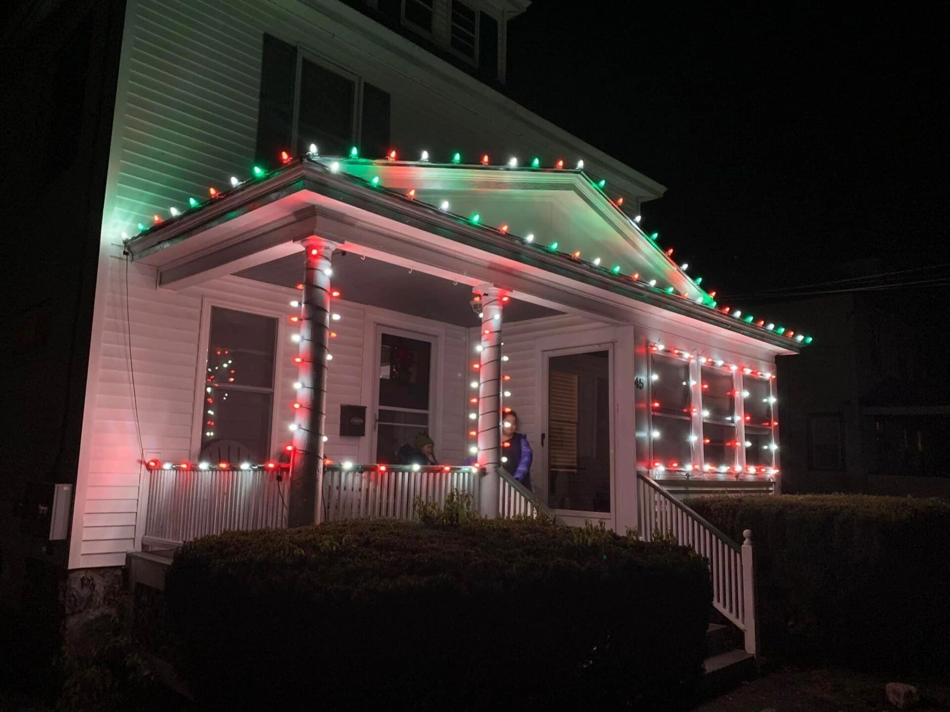 Christmas Lights West & Central MA Ginger Cat Sealcoating