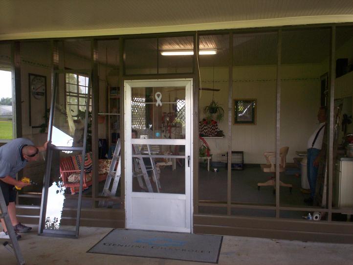 Aluminum Storm Doors — Lafayette, LA — Dave's Screen & Windows, Inc