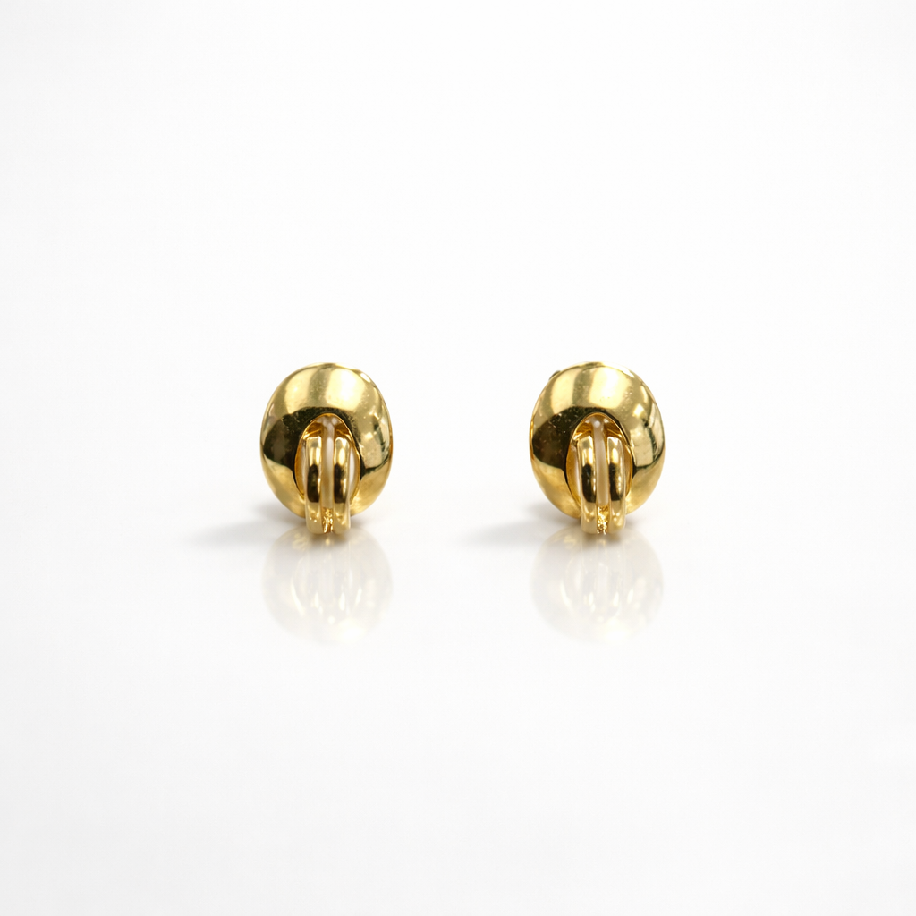 Oorstekers fantasie 8mm 14k goud Juwelier Schouten Middenwaard