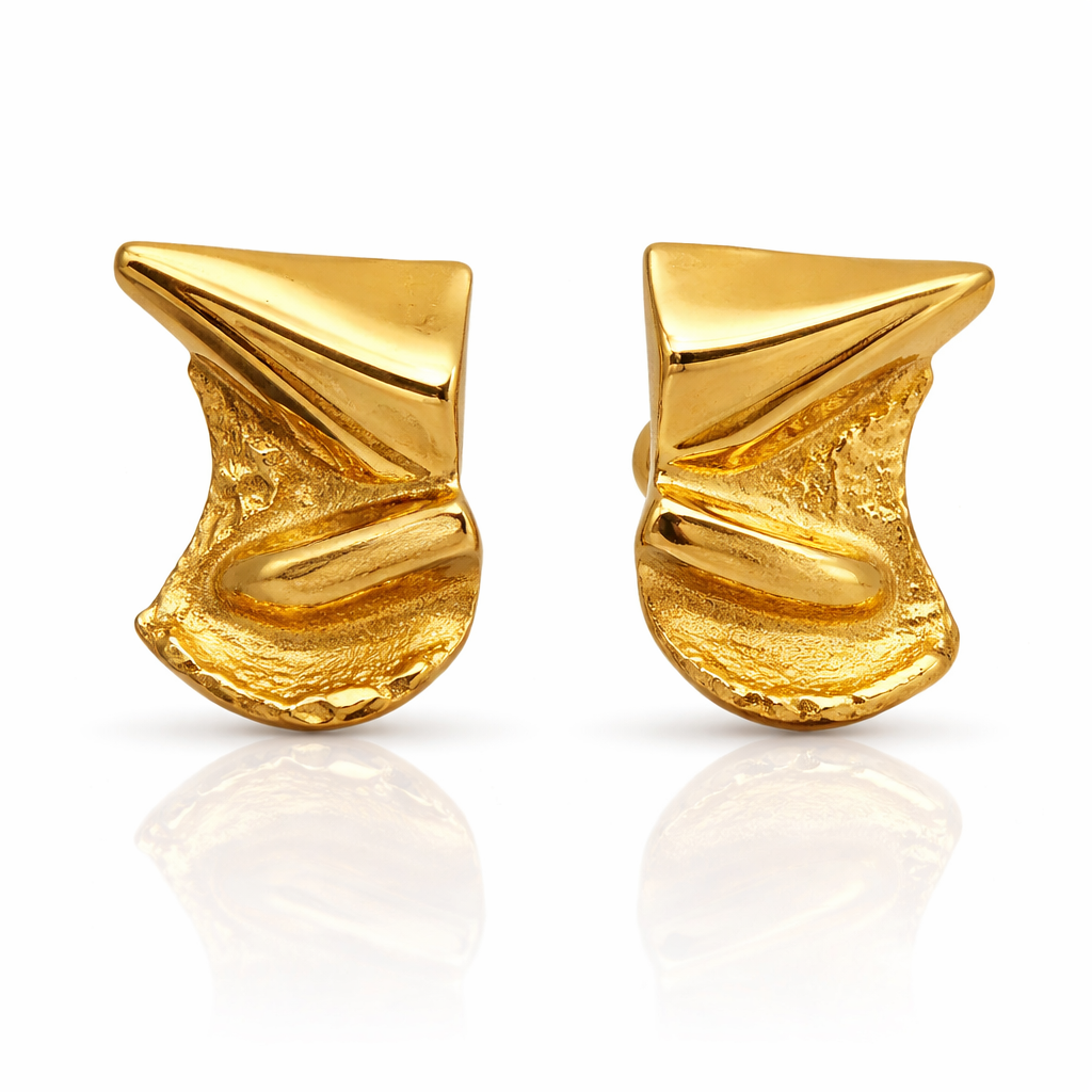 Massieve Laponia oorstekers 14k goud Juwelier Schouten Middenwaard