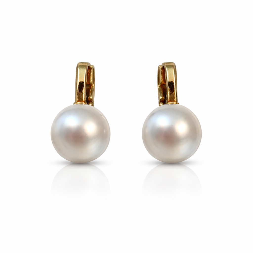 Parel oorclips 14k goud Juwelier Schouten Middenwaard