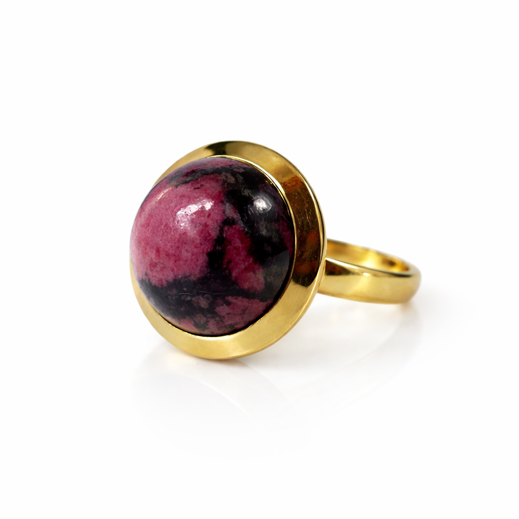 Ring Rhodoniet maat 18 Juwelier Schouten Middenwaard