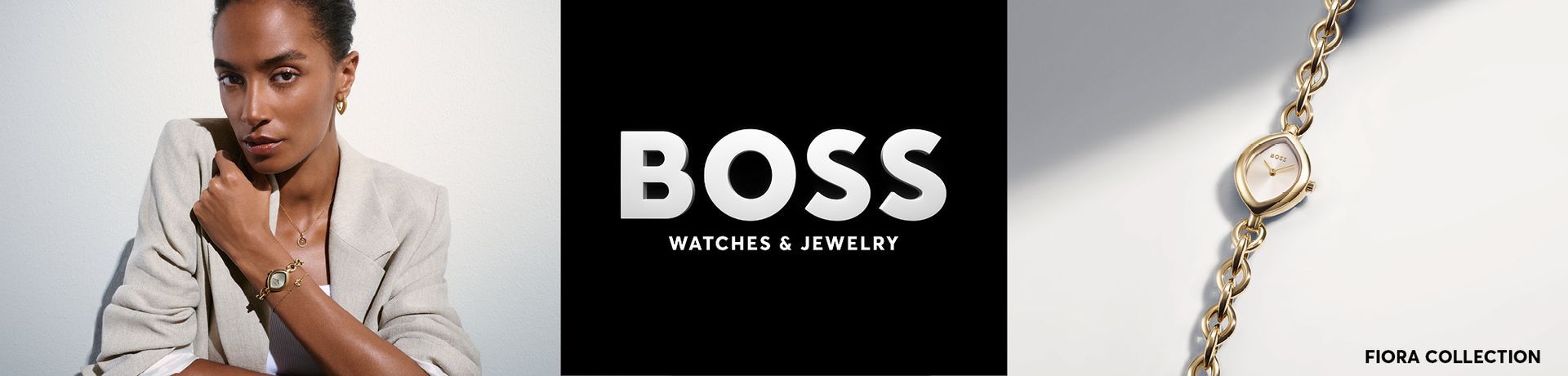 Hugo Boss Fiora goud dames horloge HB1502839