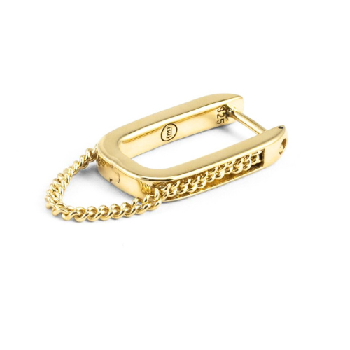 Buddha to Buddha 408GV Essential hoops Chainlink verguld per stuk