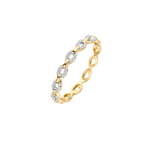 Blush gouden ring met zirkonia Maat 54 | 1257BZI