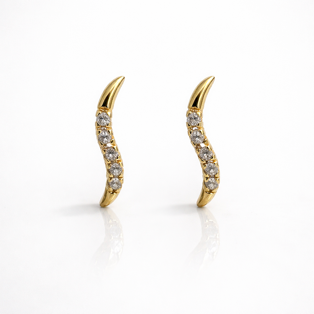 Whispers zirkonia 14k goud Juwelier schouten Middenwaard