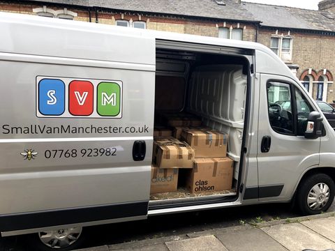 small moving van