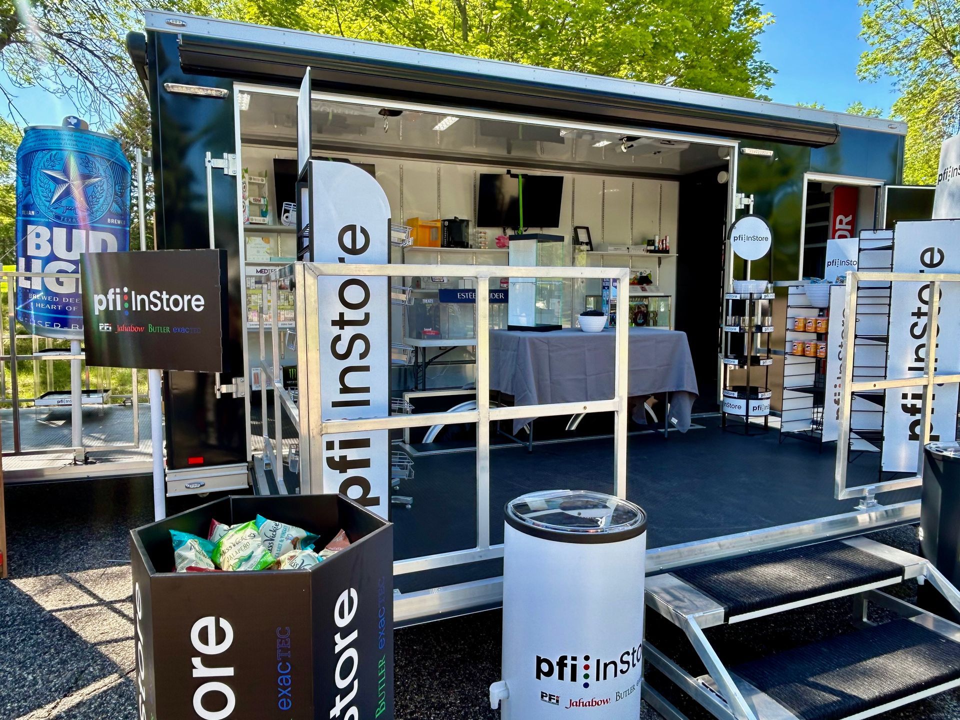 Beverage Merchandising Displays | PFI InStore Companies