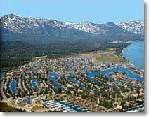 Aerial View of City — South Lake Tahoe, CA — South Tahoe Chamber of Commerce