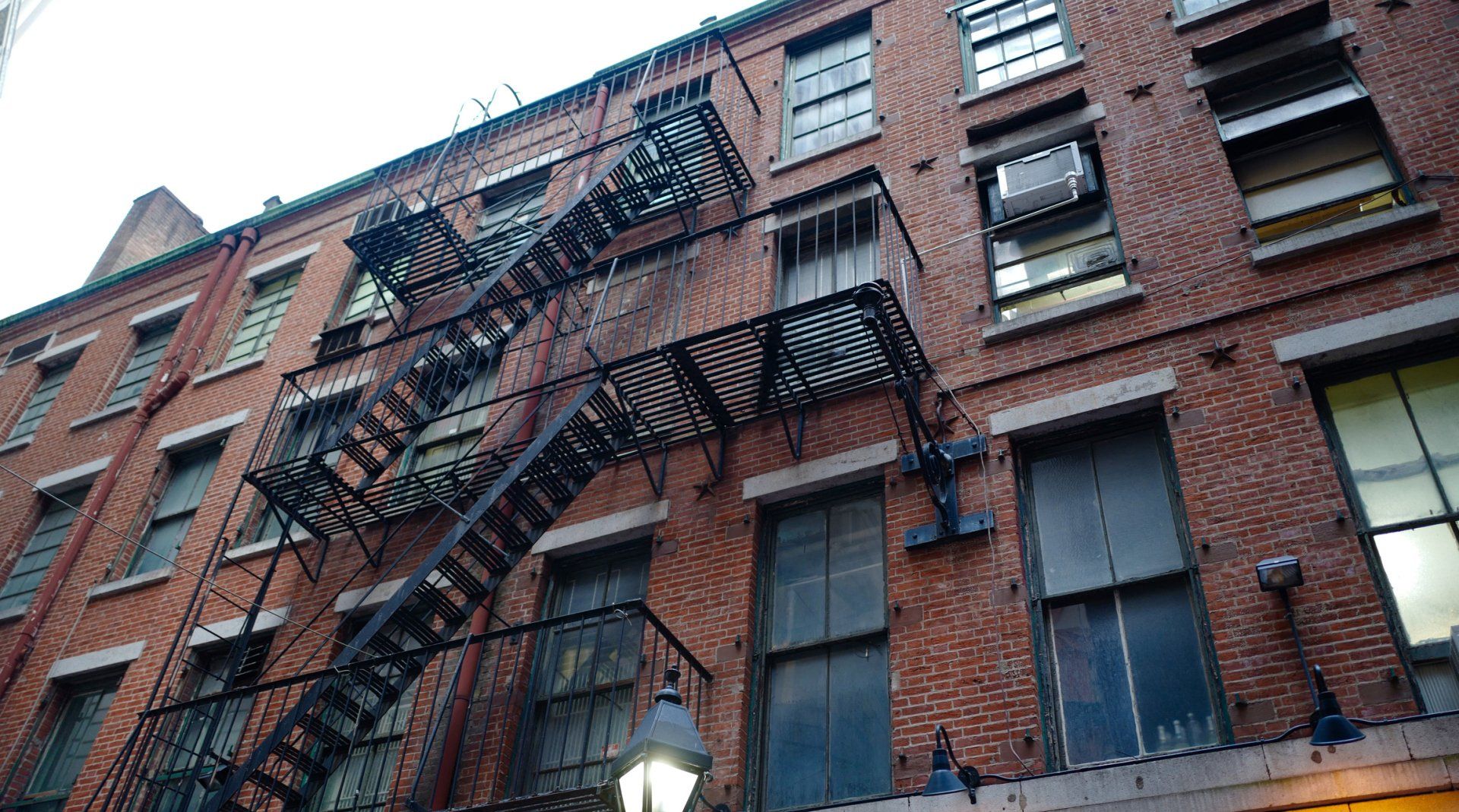 Red brick historic apartment building - Availability