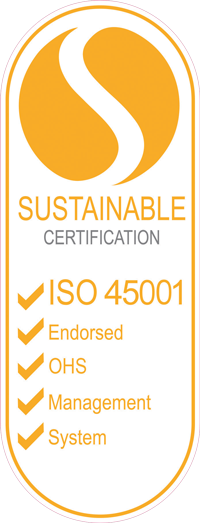 A sustainable certification iso 45001 endorsed ohs management system