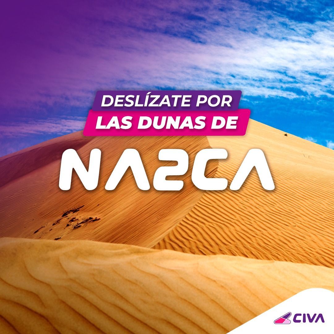 Deslízate por las dunas de Nazca