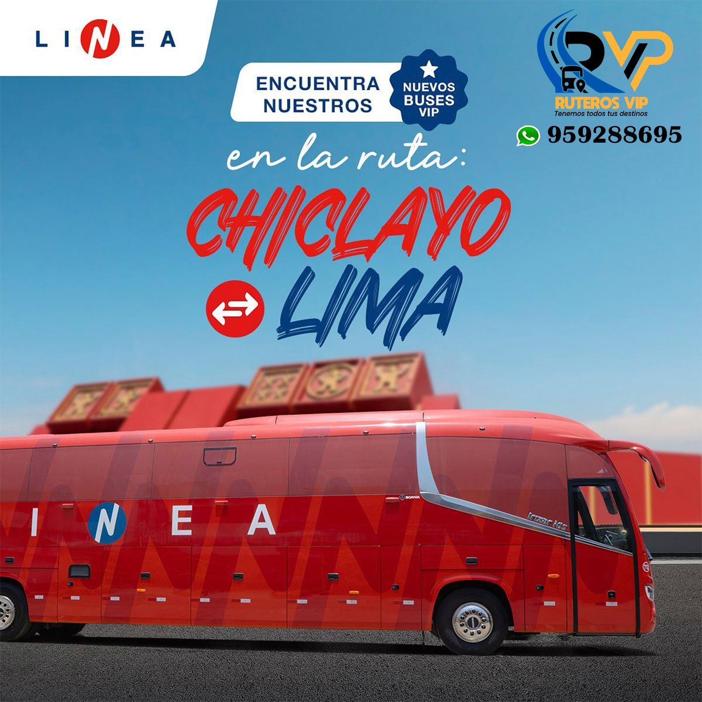 Chiclayo - Lima Ruteros Vip