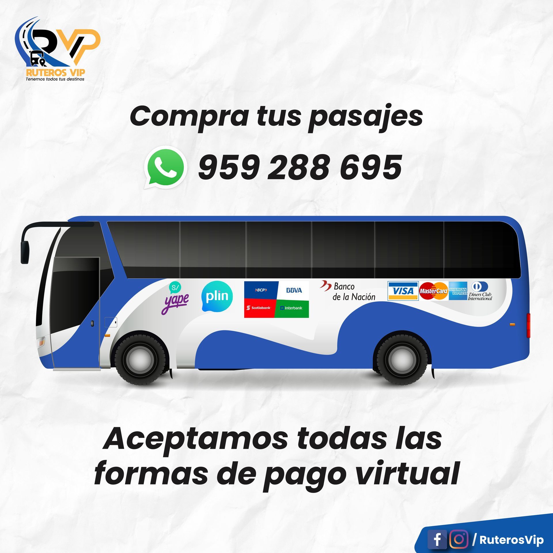 Bus Ruteros Vip