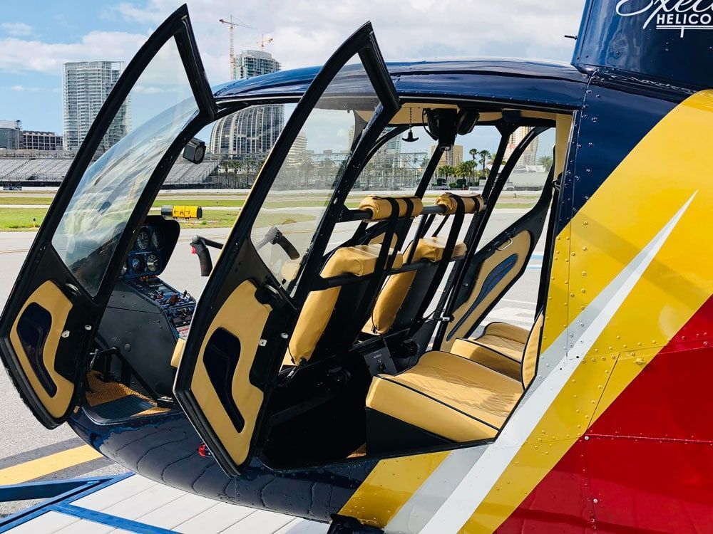 Helicopter Open Door — St. Petersburg, FL — Executive Helicopter Tours