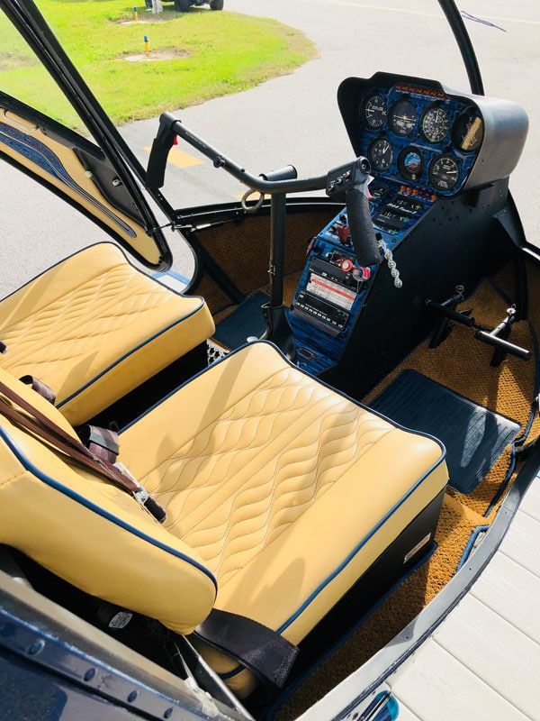 Helicopter Yellow Seat — St. Petersburg, FL — Executive Helicopter Tours