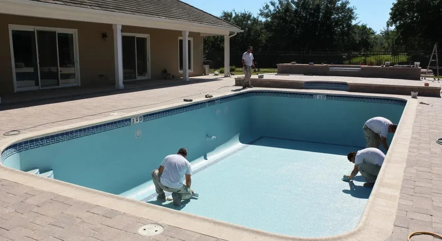 pool renovation and refinshing