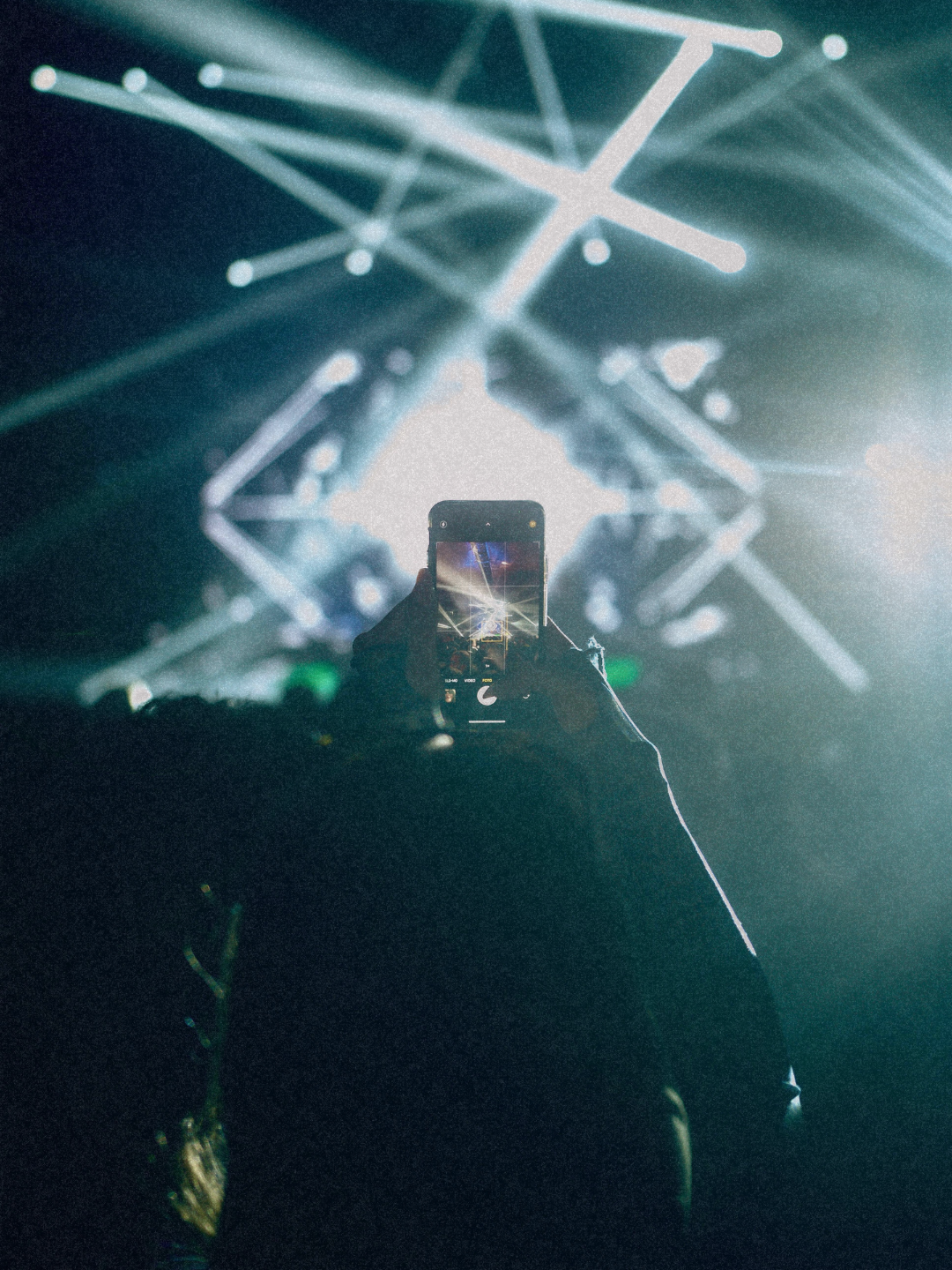 Capturing the magic.
