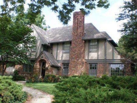 Gutters on Tudor Style Home — Gutters in Kansas City, MO