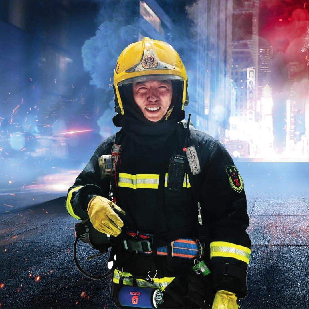 Frontline Shanghai, firefighters at work.