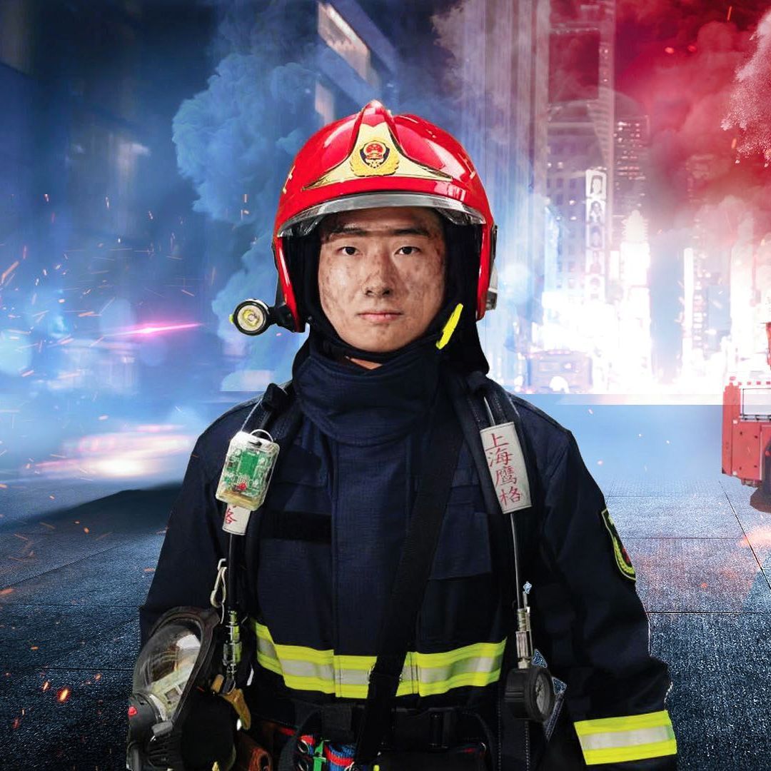 Frontline Shanghai, firefighters at work.
