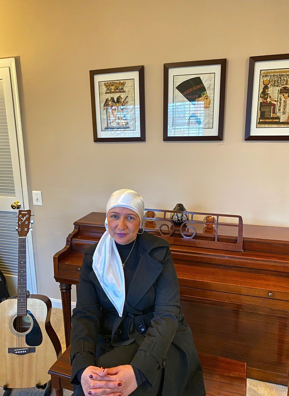 Hanaa Hegazy at the piano