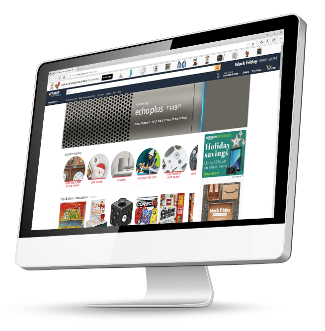 webstone amazon marketplace pc screen