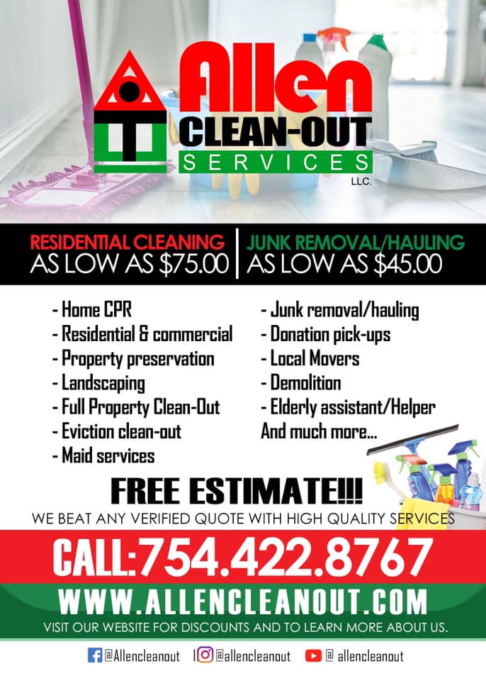 Junk Removal Services in Fort Lauderdale, FL | Allen CleanOut Services LLC