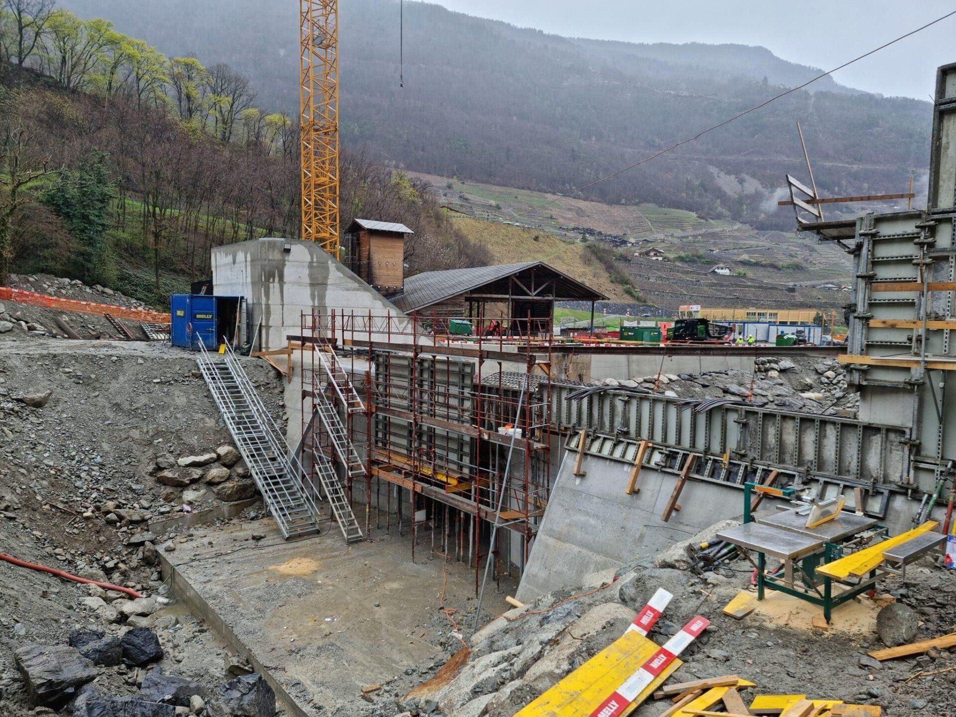 Barrage sur la Dranse – Martigny