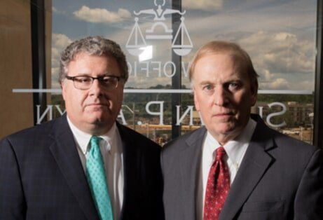 Dunn & Wilson attorneys Thomas Wilson & Martin Dunn photo