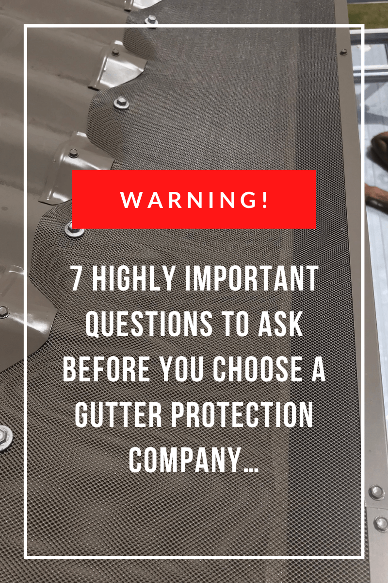 FAQ'S Gutter Guard Hobart