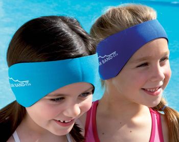 Will /& Fox Swimming Headband with Earplugs for Adults Helps Prevent Swimmers Ear Non-Slip Grip Adjustable Ear Band Fits Kids 18 Months to 10 Years