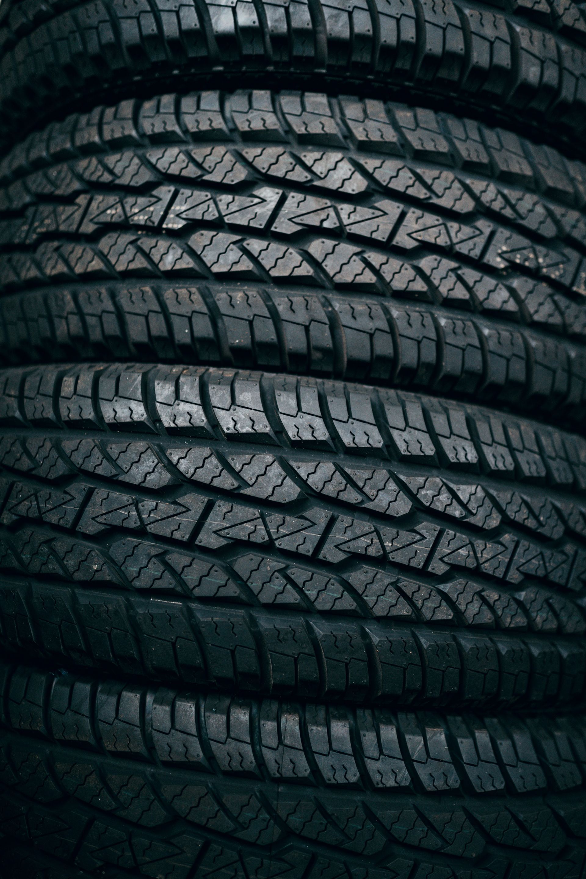 Stacked Tires With Tread Pattern Visible — Ben's Tyres in Wellington, NSW