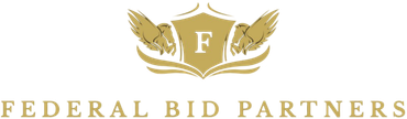 Federal Bid Partners | Government Contracting & Compliance Experts Federal Bid Partners logo with gold eagle crest – trusted leaders in federal contracting and CMMC compliance
