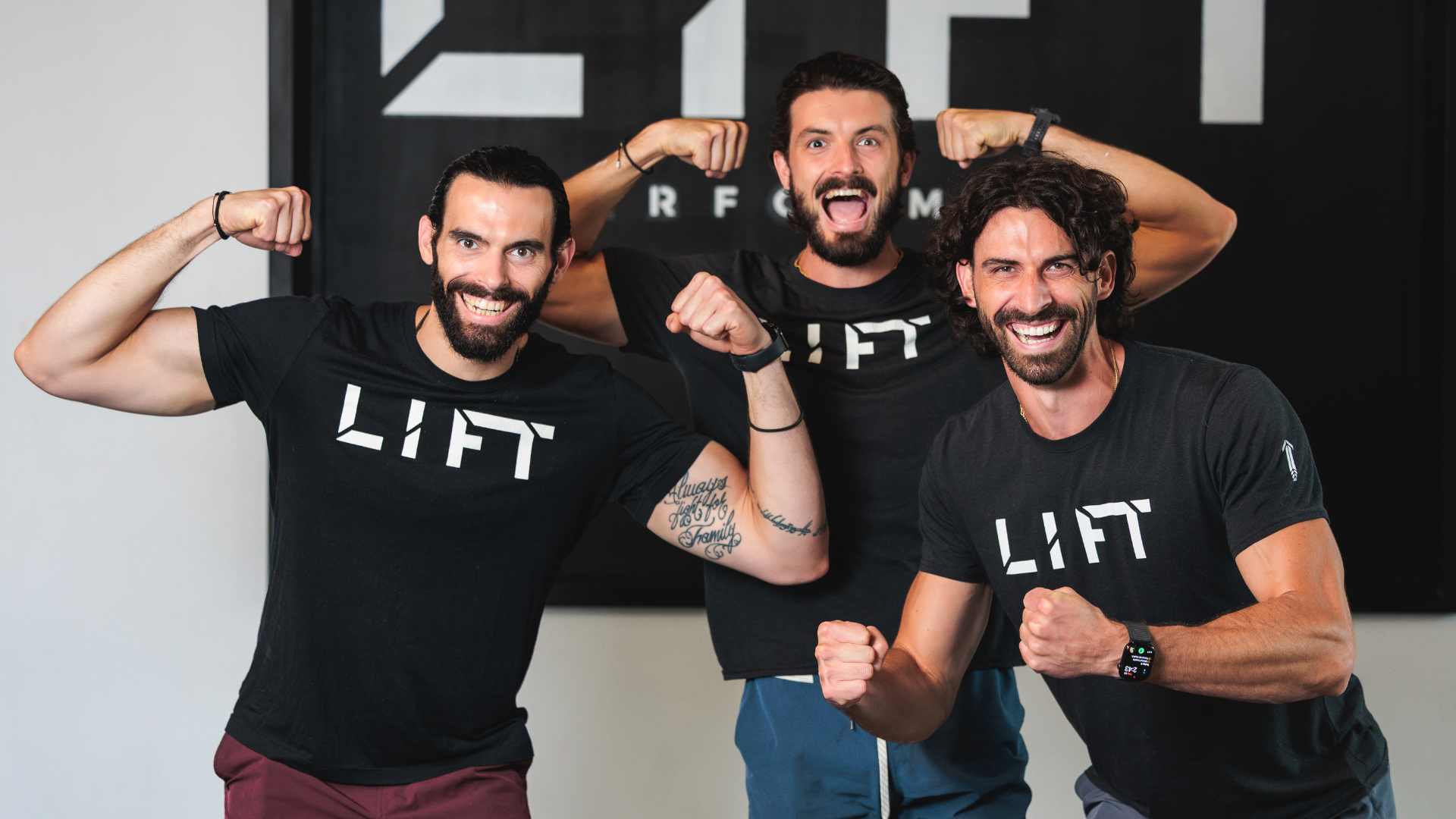 Lift performance gym team members