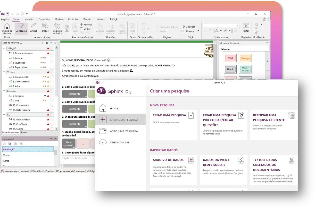 um notebook com uma dash board na tela