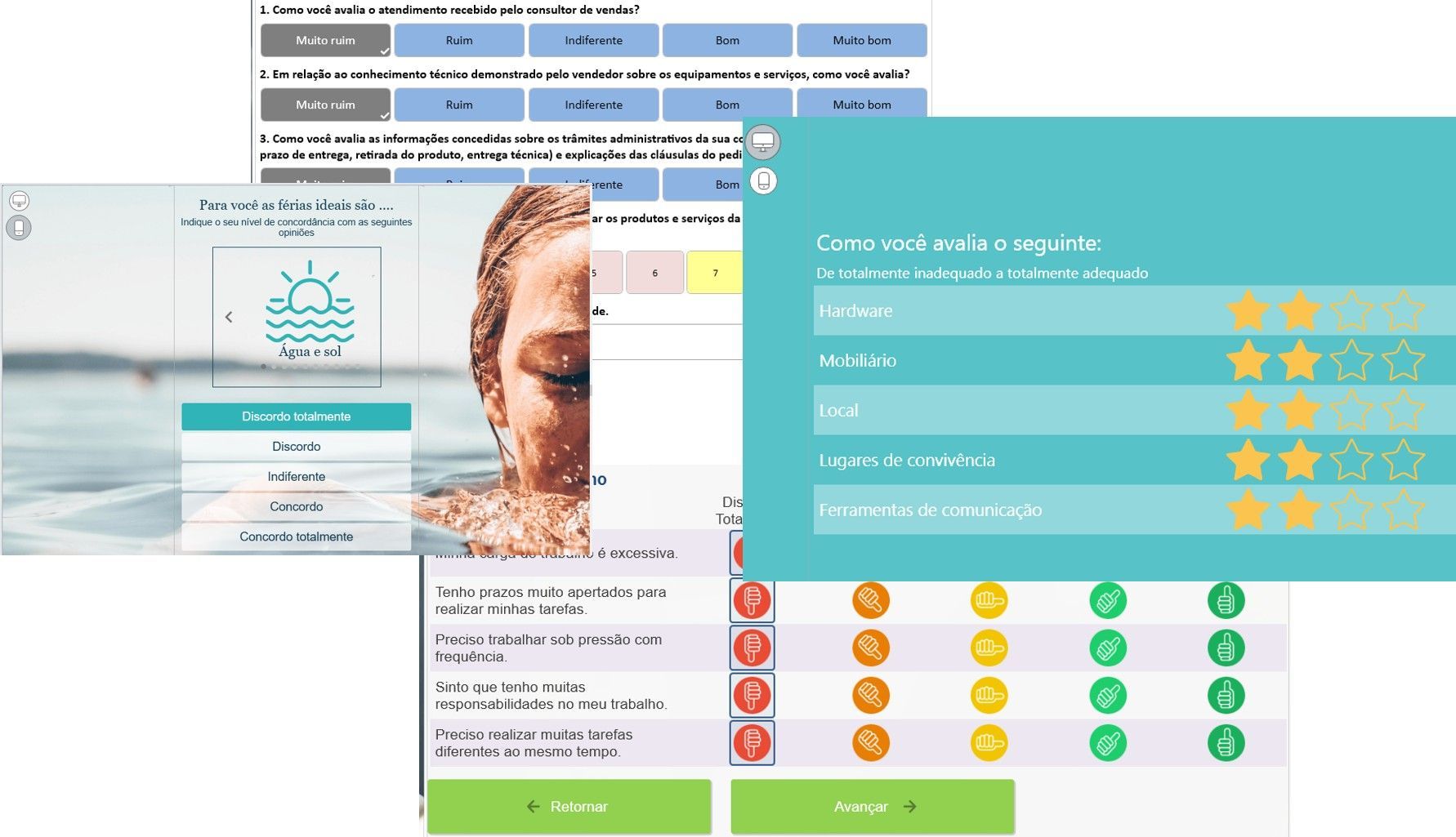 Melhor Software de Pesquisa: Layout