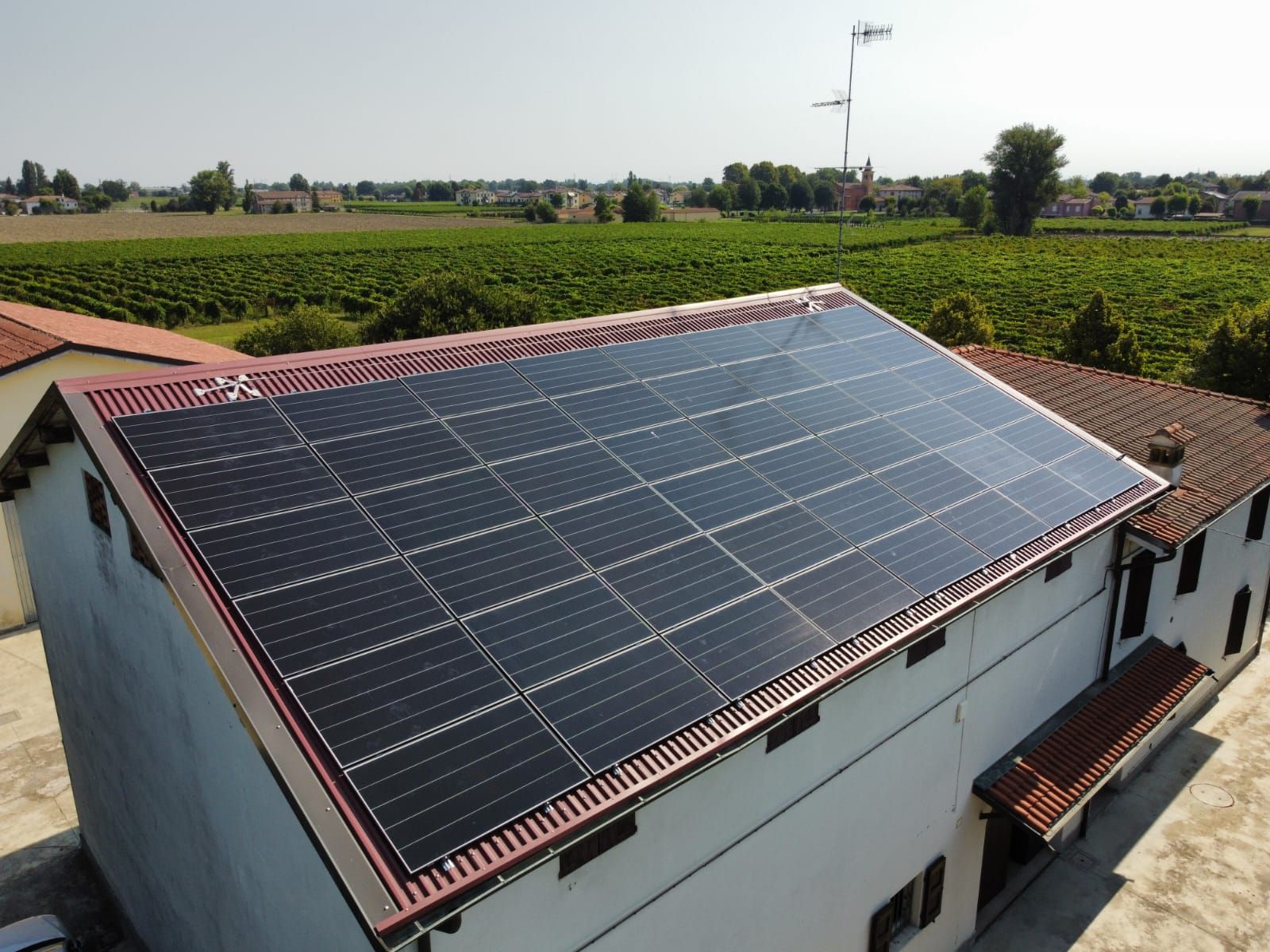 Pannelli solari a Correggio