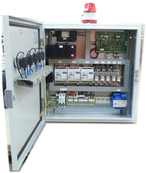 Dettaglio quadro elettrico