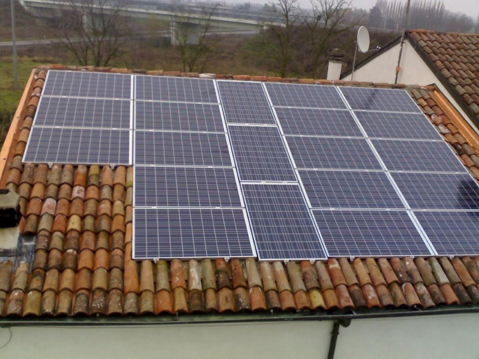 Impianto fotovoltaico a Luzzara